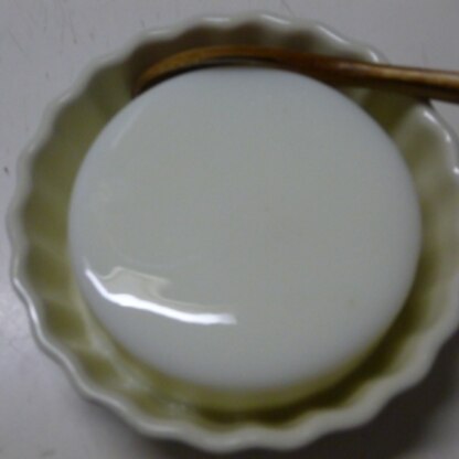 残っていた牛乳の消費に作ってみました。簡単で、美味しかったです＾＾ご馳走様☆